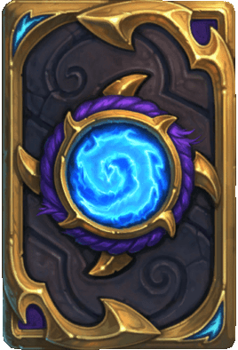 Hearthstone, heroes of Warcraft : dos de carte - Tonnerre vol�