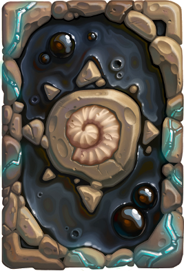 Hearthstone, heroes of Warcraft : dos de carte - Voyage au centre d'Un'Goro