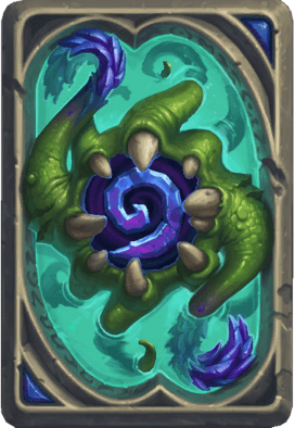 Hearthstone, heroes of Warcraft : dos de carte - Yogg-Saron