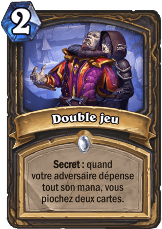 hearthstone, carte Double jeu