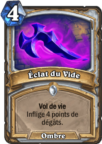 hearthstone, carte - Eclat du vide