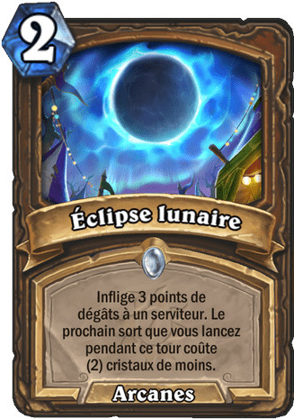 hearthstone, carte Eclipse lunaire