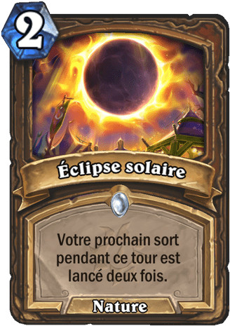 hearthstone, carte Eclipse solaire