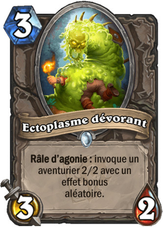 hearthstone, carte - Ectoplasme d�vorant