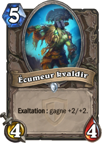 hearthstone, carte Ecumeur kvaldir