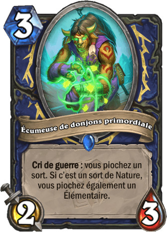 hearthstone, carte - Ecumeuse de donjons primordiale
