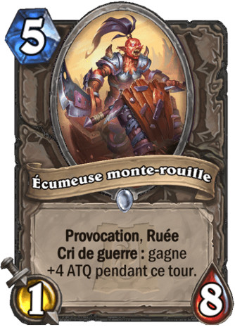 hearthstone, carte - Ecumeuse monte-rouille