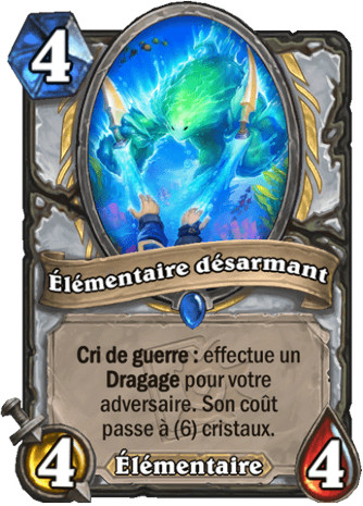 hearthstone, carte El�mentaire d�sarmant