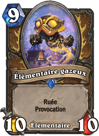 hearthstone, carte El�mentaire gazeux