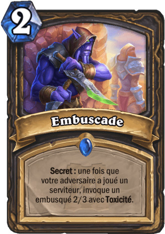 hearthstone, carte - Embuscade