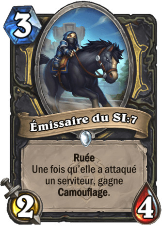 hearthstone, carte - Emissaire du SI:7