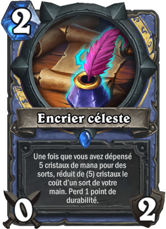 hearthstone, carte - Encrier c�leste