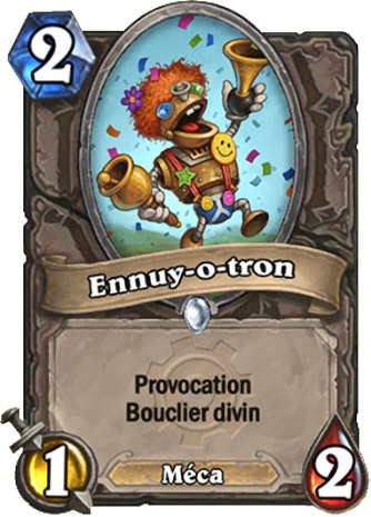 hearthstone, carte Ennuy-o-tron