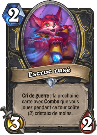 hearthstone, carte Escroc rus�