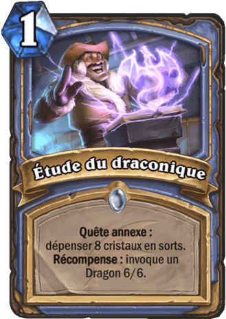 hearthstone, carte - Etude du draconique