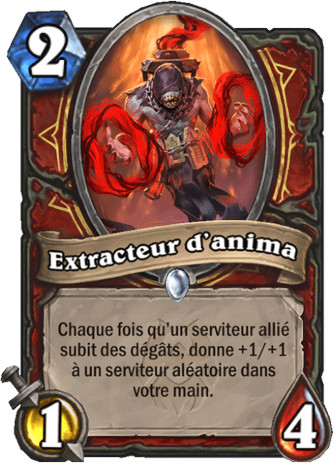 hearthstone, carte Extracteur d'anima