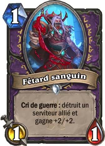 hearthstone, carte F�tard sanguin