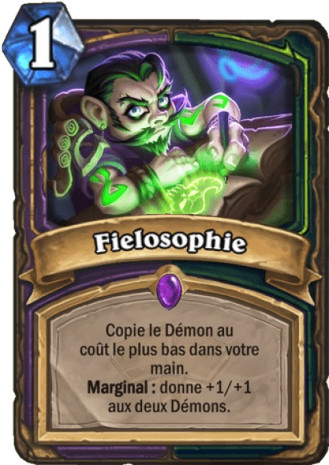 hearthstone, carte Fielosophie