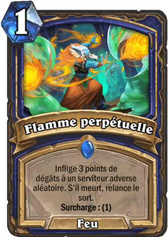 hearthstone, carte - Flamme perp�tuelle