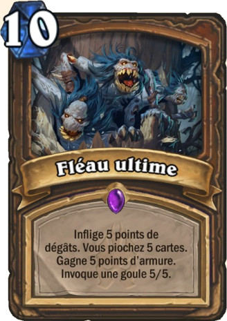 hearthstone, carte Fl�au ultime