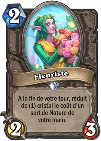 hearthstone, carte - Fleuriste
