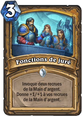 hearthstone, carte Fonctions de jur�