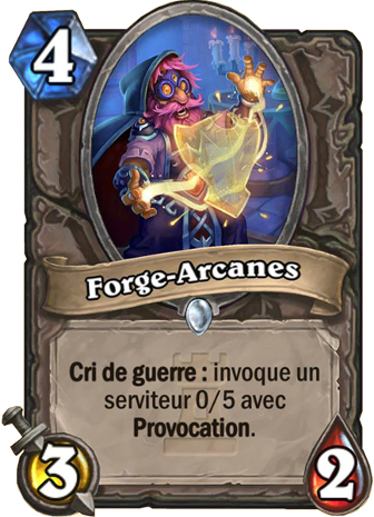 hearthstone, carte Forge-arcanes