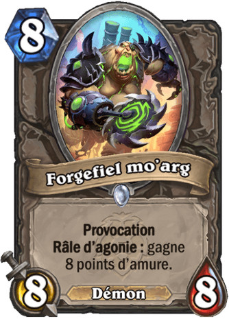 hearthstone, carte - Forgefiel mo'arg