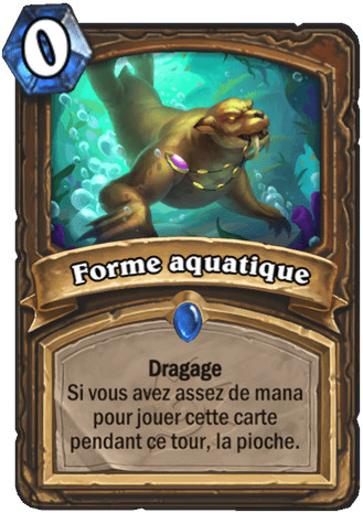 hearthstone, carte Forme aquatique