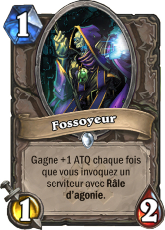 hearthstone, carte Fossoyeur