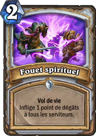 hearthstone, carte Fouet spirituel