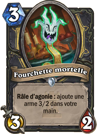 hearthstone, carte Fourchette mortelle