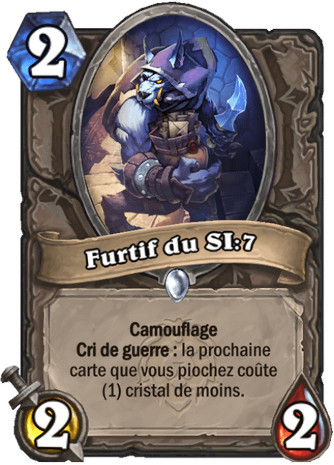 hearthstone, carte - Furtif du SI:7