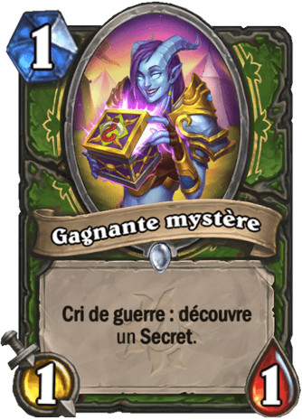 hearthstone, carte Gagnante myst�re