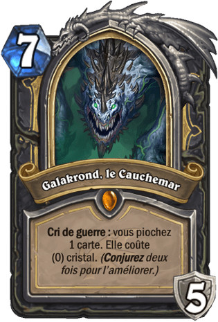 hearthstone, carte - Galakrond, le Cauchemar