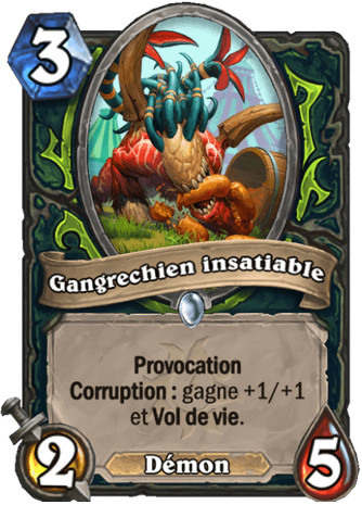 hearthstone, carte Gangrechien insatiable