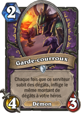 hearthstone, carte Garde-courroux