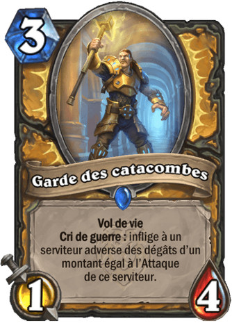 hearthstone, carte - Garde des catacombes