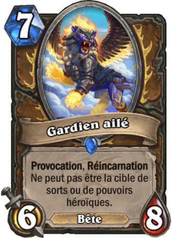 hearthstone, carte - Gardien ail�