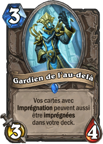 hearthstone, carte Gardien de l'au-del�