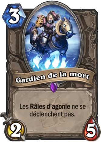 hearthstone, carte Gardien de la mort