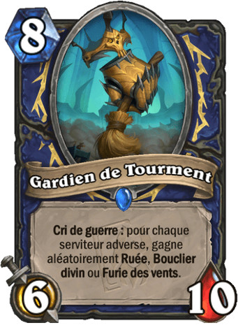 hearthstone, carte Gardien de Tourment
