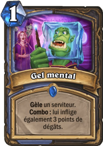 hearthstone, carte Gel mental