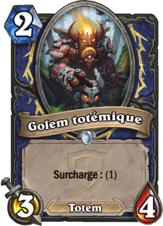 hearthstone, carte Golem tot�mique
