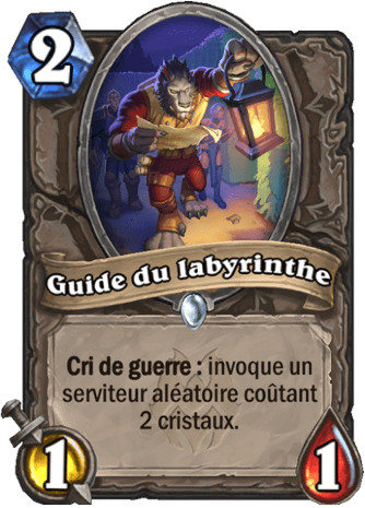 hearthstone, carte Guide du labyrinthe