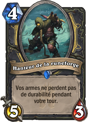 hearthstone, carte Hanteur de la runeforge