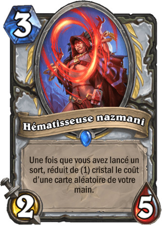 hearthstone, carte H�matisseuse nazmani