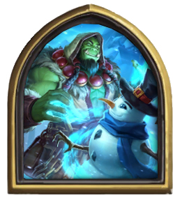 Hearthstone, héros - Bonhomme de neige Thrall