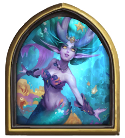 Hearthstone, héros - Lunara, dryade des mers