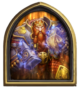 Hearthstone, héros - Magni Barbe-de-Bronze